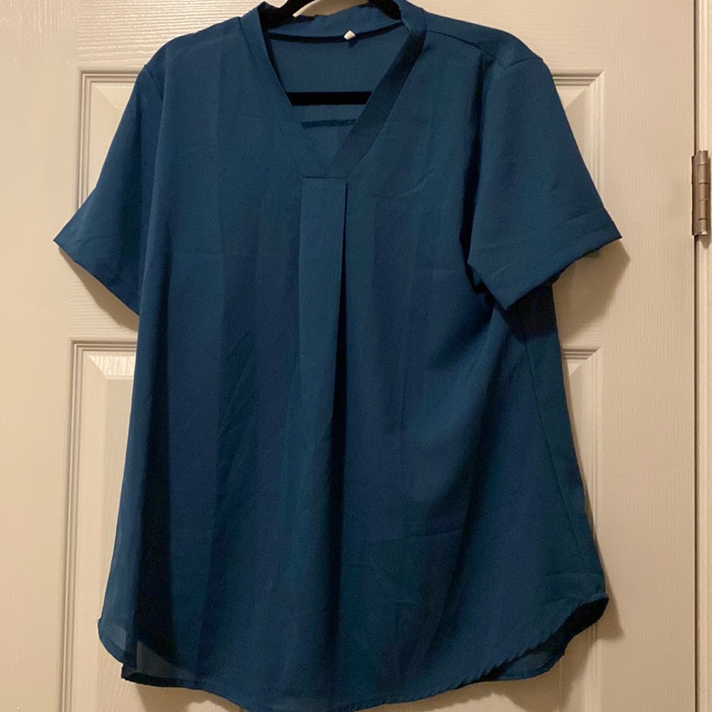 Sheer boutique top
